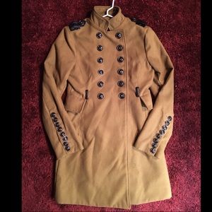 Antique Military Jacket Pea Coat